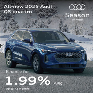 front facing 2025 Audi Q5 parked